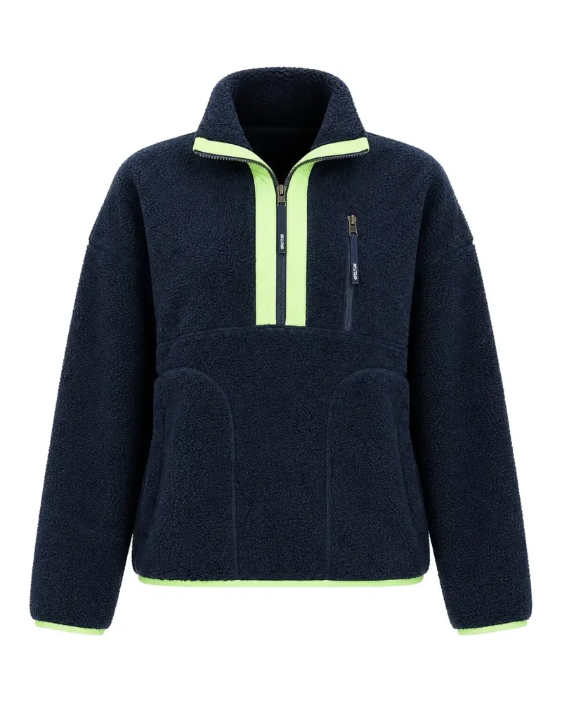 SPLITS59 Reese sherpa half-zip pullover - Blau Blau