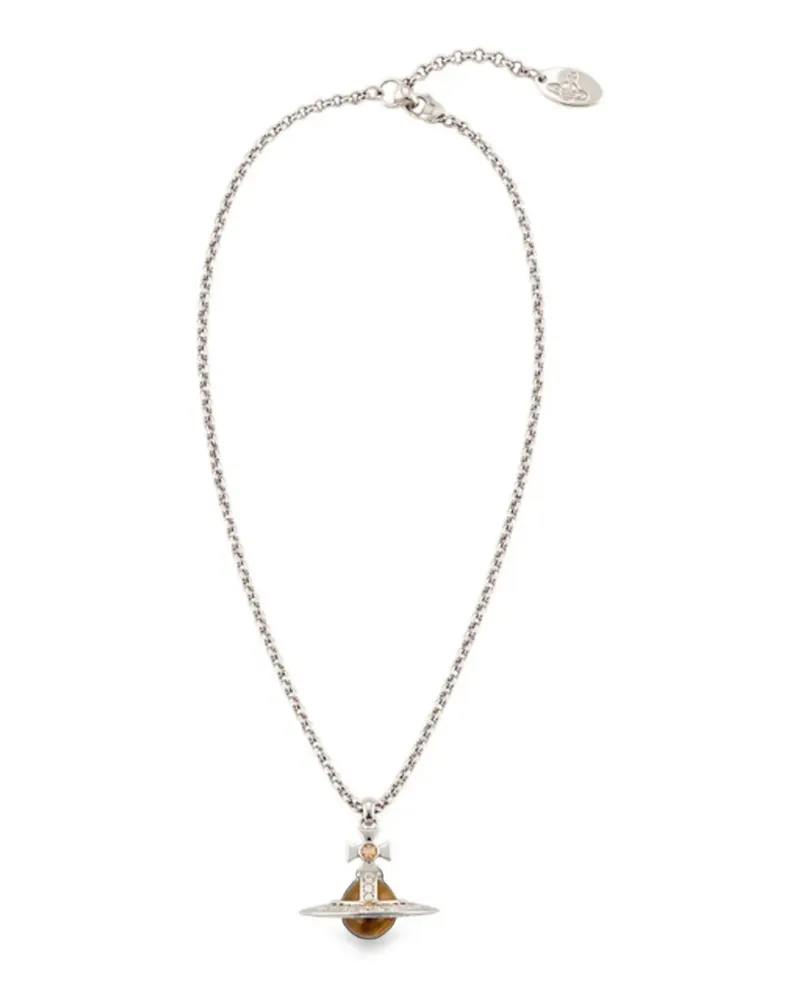 Vivienne Westwood New Tiny Orb necklace - Silber Silber