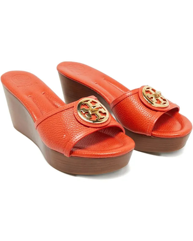 Tory Burch Selma Wedge-Sandalen - Orange Orange