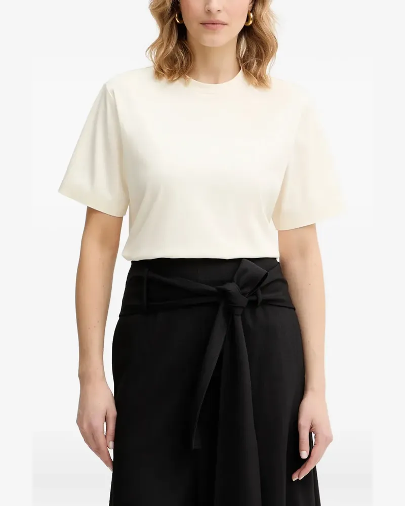 HUGO BOSS Eharpa T-shirt - Weiß Weiß