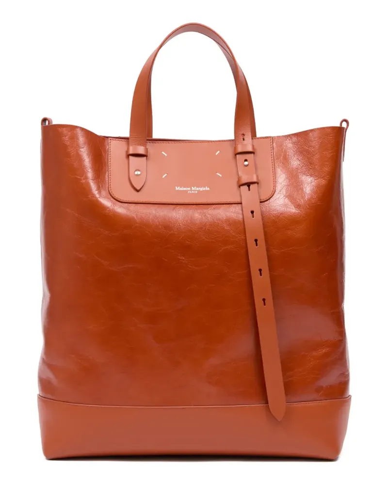 Maison Margiela Shopping Vertical Tote Bag - Braun Braun
