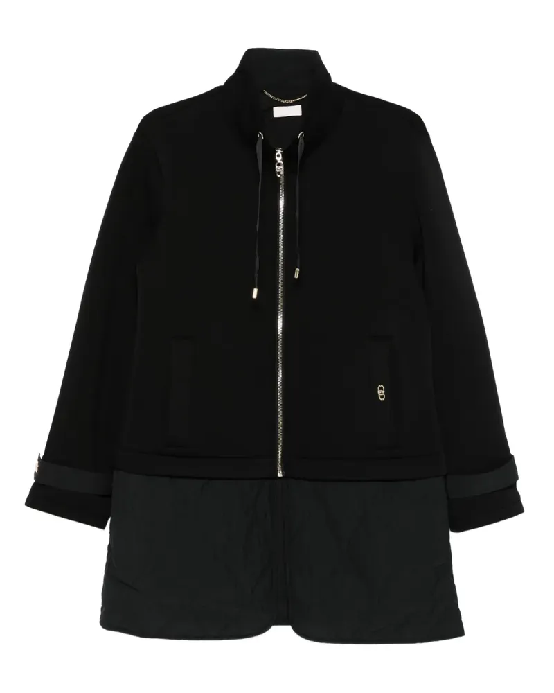 Liu Jo Jacke mit gesteppten Einsätzen - Schwarz Schwarz
