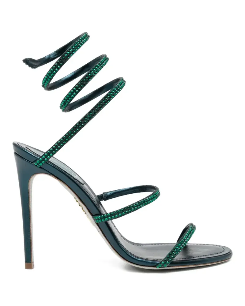 René Caovilla 105mm Cleo sandals - Grün Grün