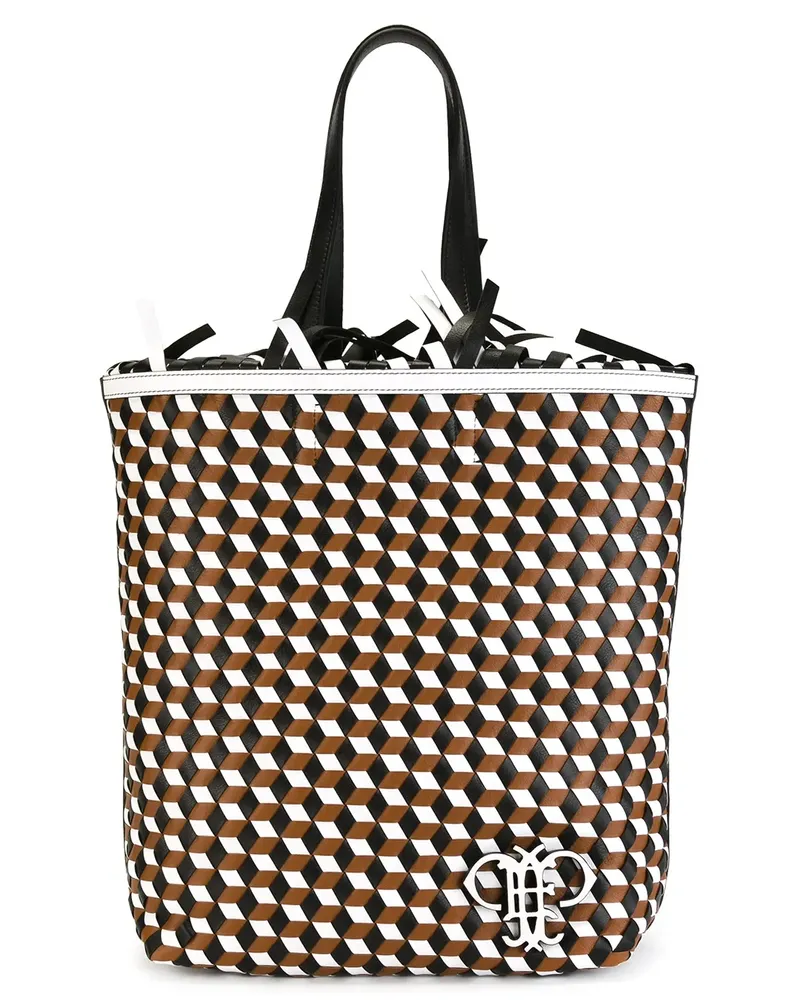 Emilio Pucci Schultertasche mit geometrischem Muster - Mehrfarbig Mehrfarbig