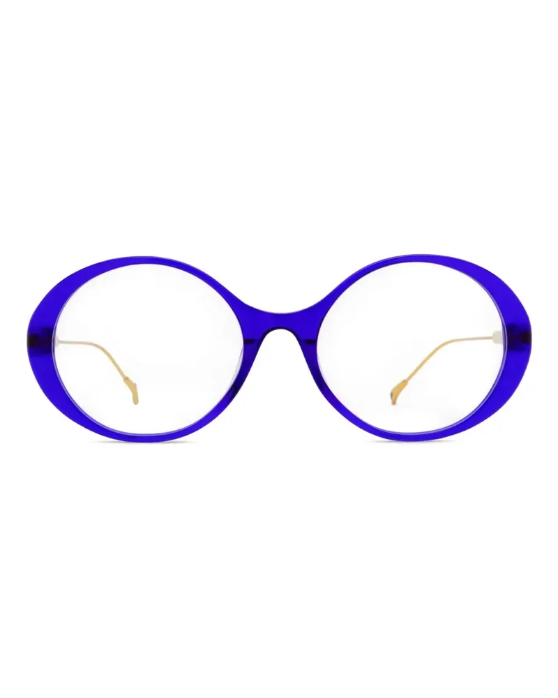 Eyepetizer Olympia Brille mit rundem Gestell - Blau Blau