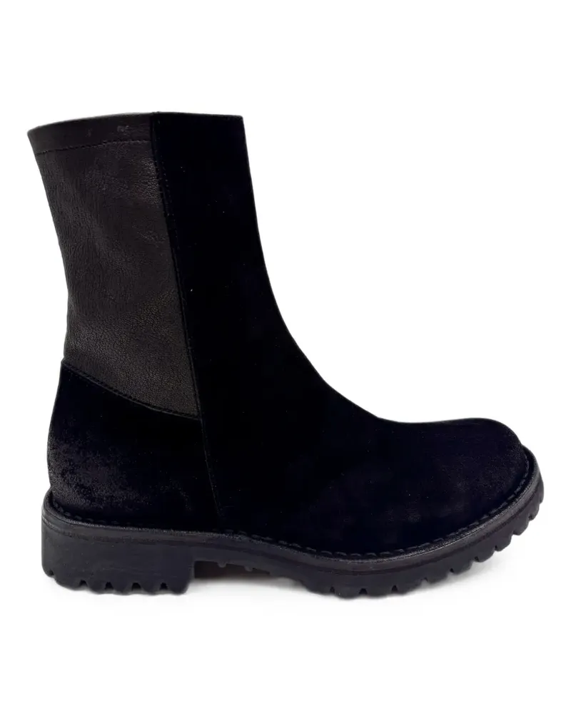 Fiorentini + Baker M-Ebe panelled ridged-sole ankle boots - Schwarz Schwarz