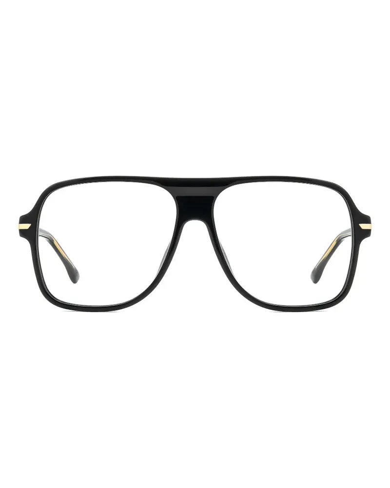 Victoria Beckham pilot-frames glasses - Schwarz Schwarz