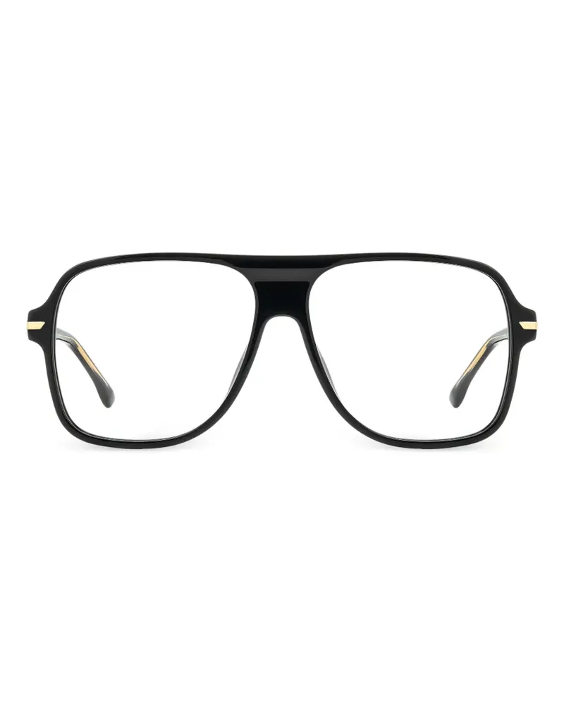 Victoria Beckham Klassische Pilotenbrille - Schwarz Schwarz