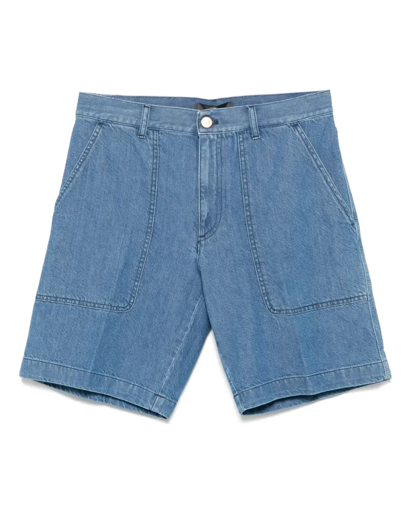 PT TORINO Klassische Jeans-Bermudas - Blau Blau