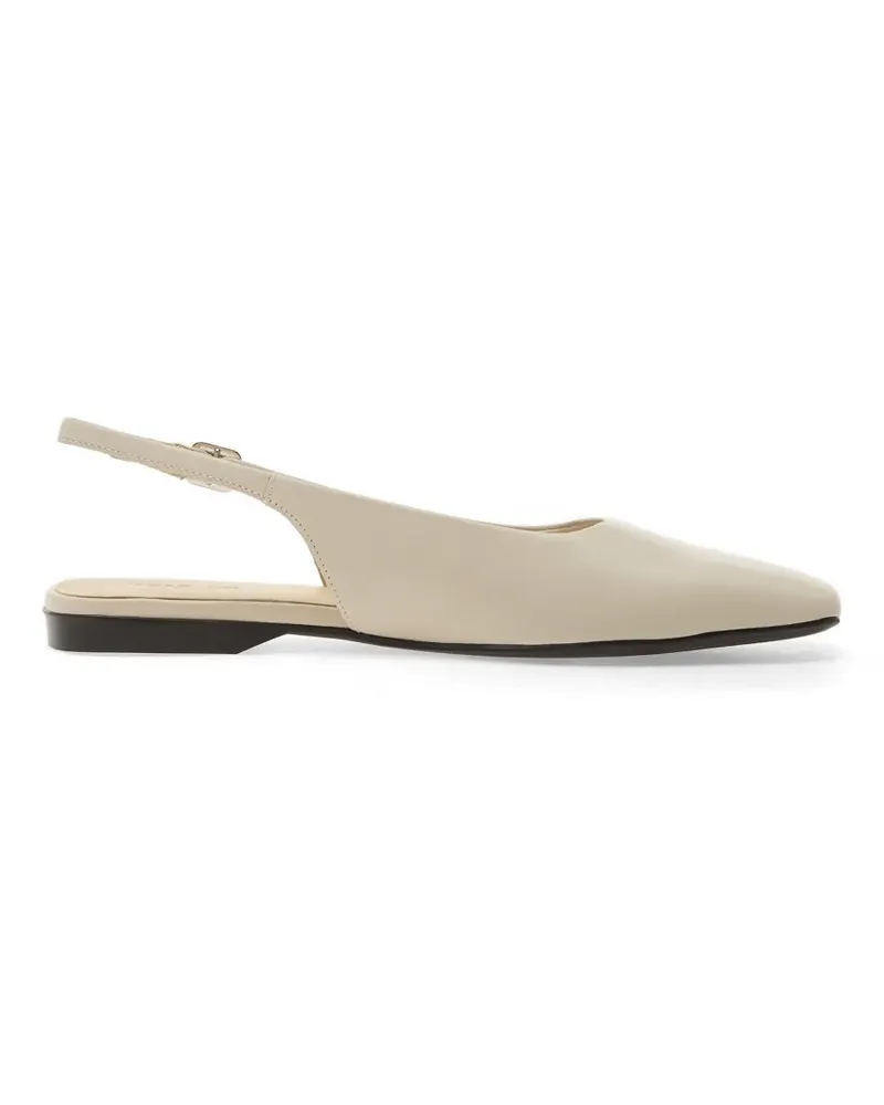 Vagabond Delia slingback ballet flats - Weiß Weiß