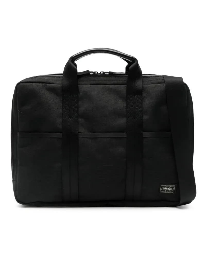 PORTER-YOSHIDA & CO top handle laptop bag - Schwarz Schwarz