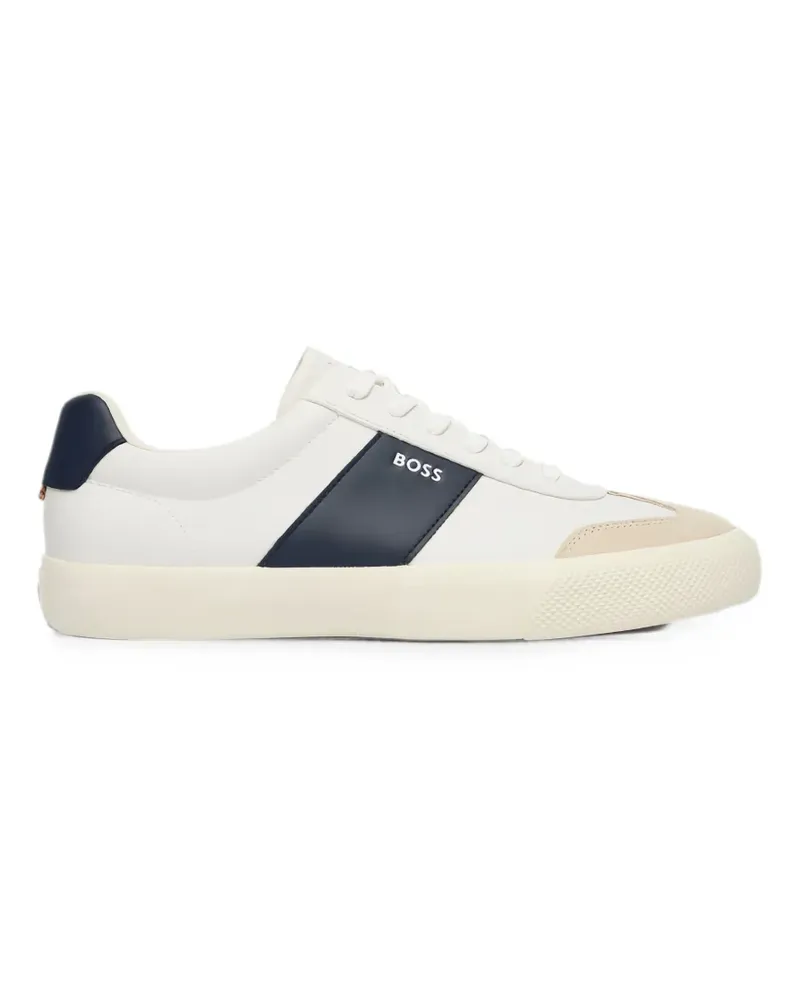 HUGO BOSS Sneakers mit Logo-Print - Weiß Weiß