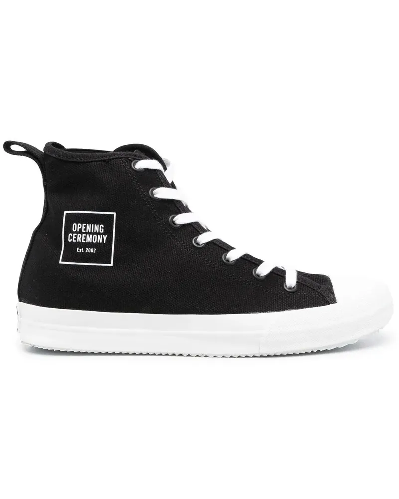 Opening Ceremony High-Top-Sneakers mit Logo - Schwarz Schwarz