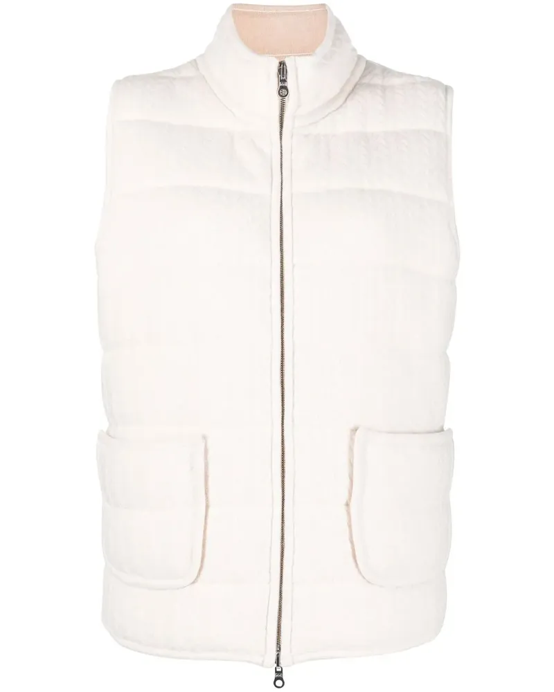 arch4 Gesteppte Weste - Nude Nude