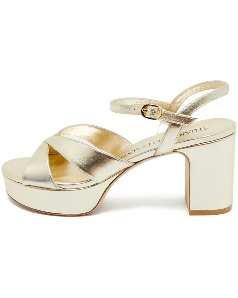 Stuart Weitzman Carmen platform sandals - Gold Gold