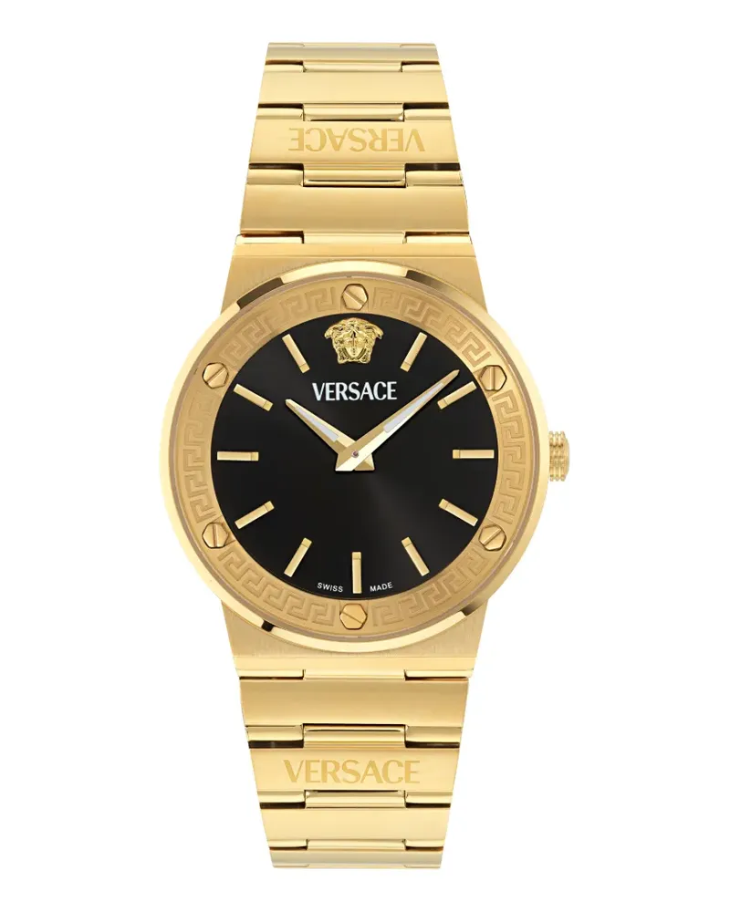Versace Greca Logo Aereo 38mm watch - Schwarz Schwarz