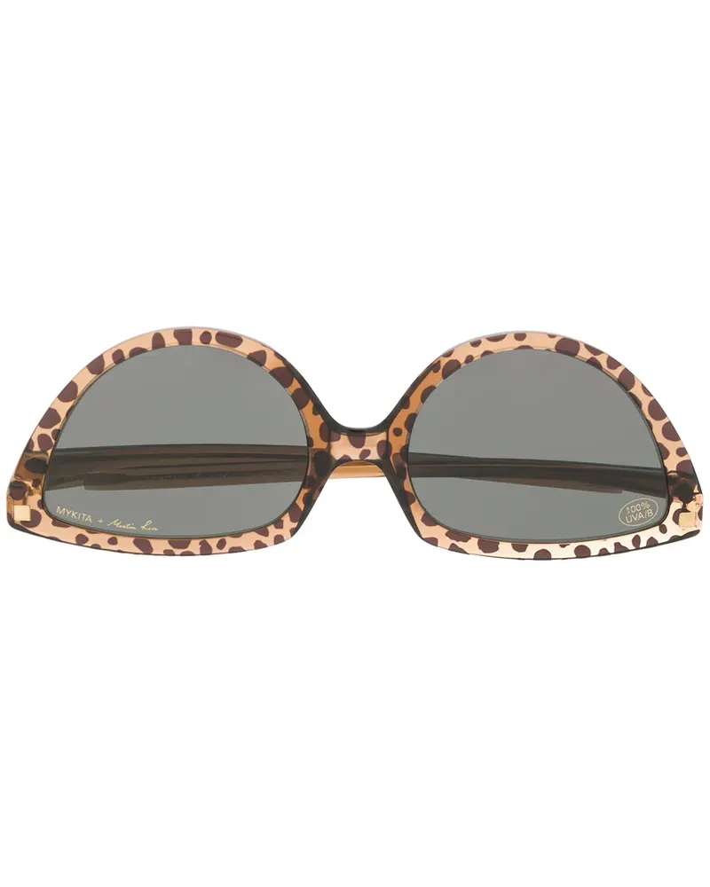 Mykita x Martine Rose 'SOS' Sonnenbrille - Braun Braun