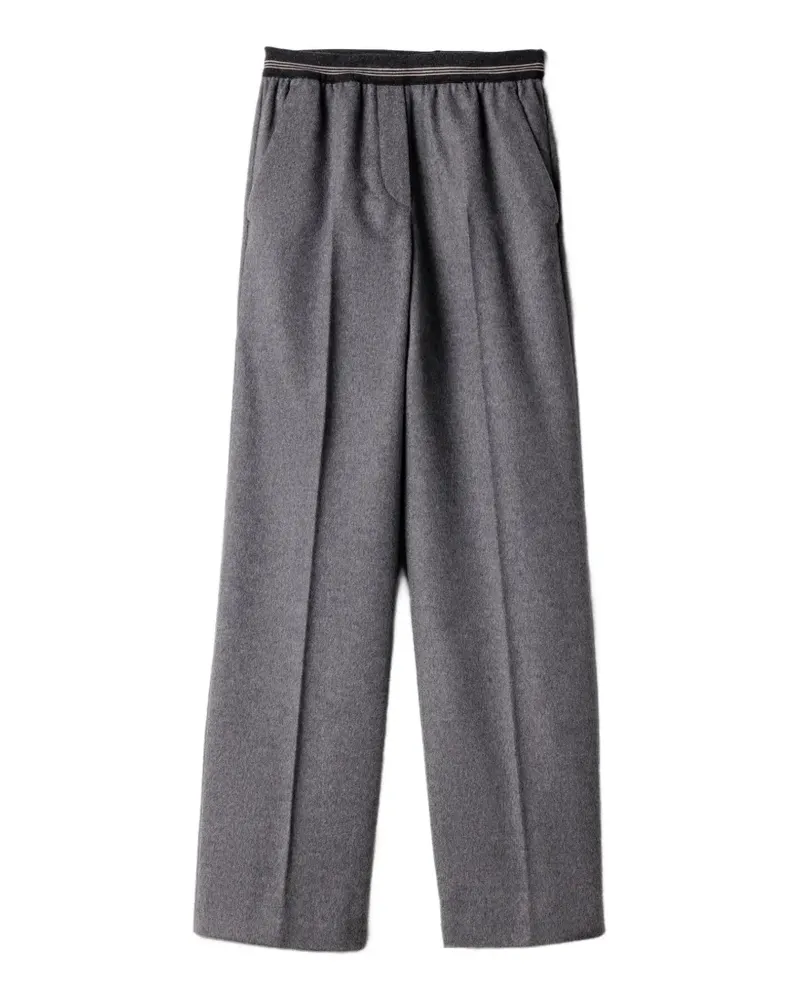 Miu Miu Hose mit elastischem Bund - Grau Grau