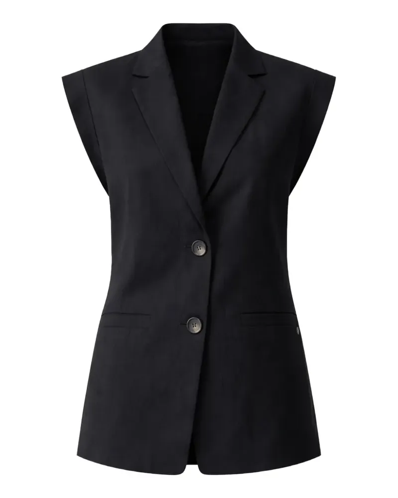 Liu Jo buttoned waistcoat - Schwarz Schwarz