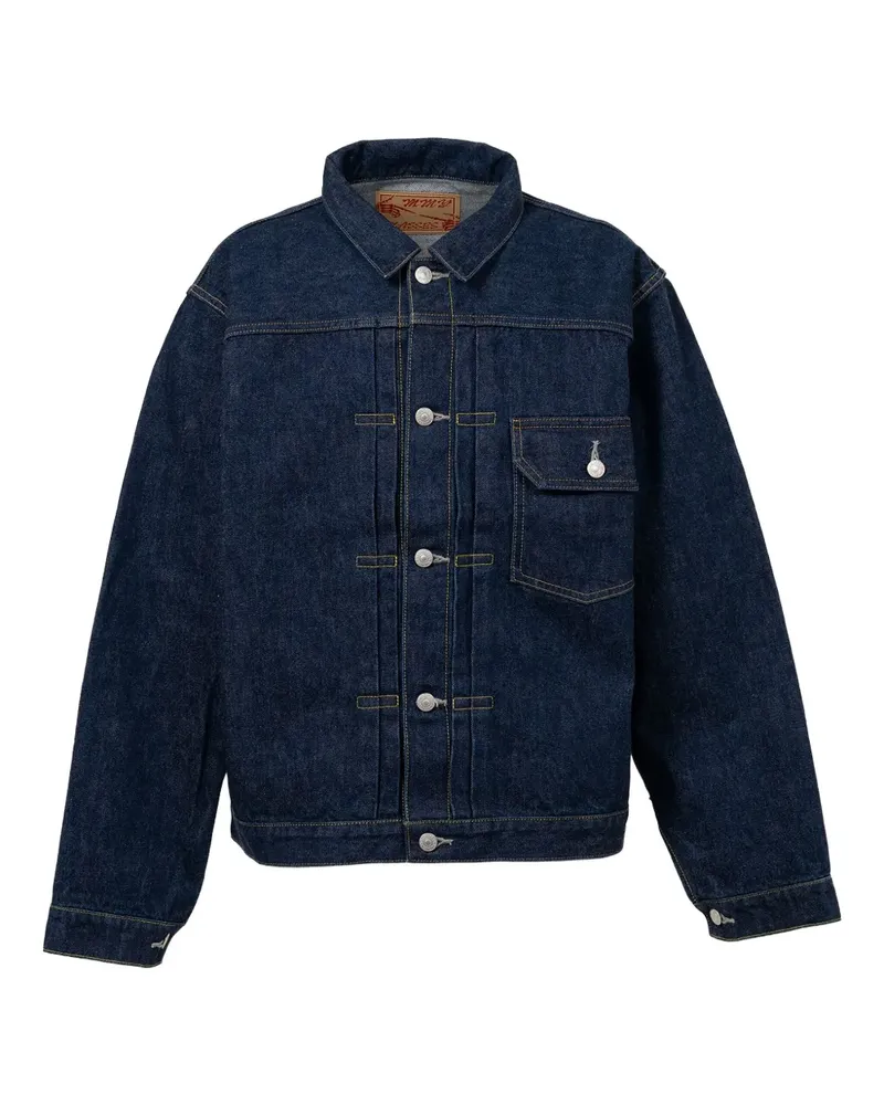 MIHARAYASUHIRO Jeansjacke mit geknöpften Taschen - Blau Blau