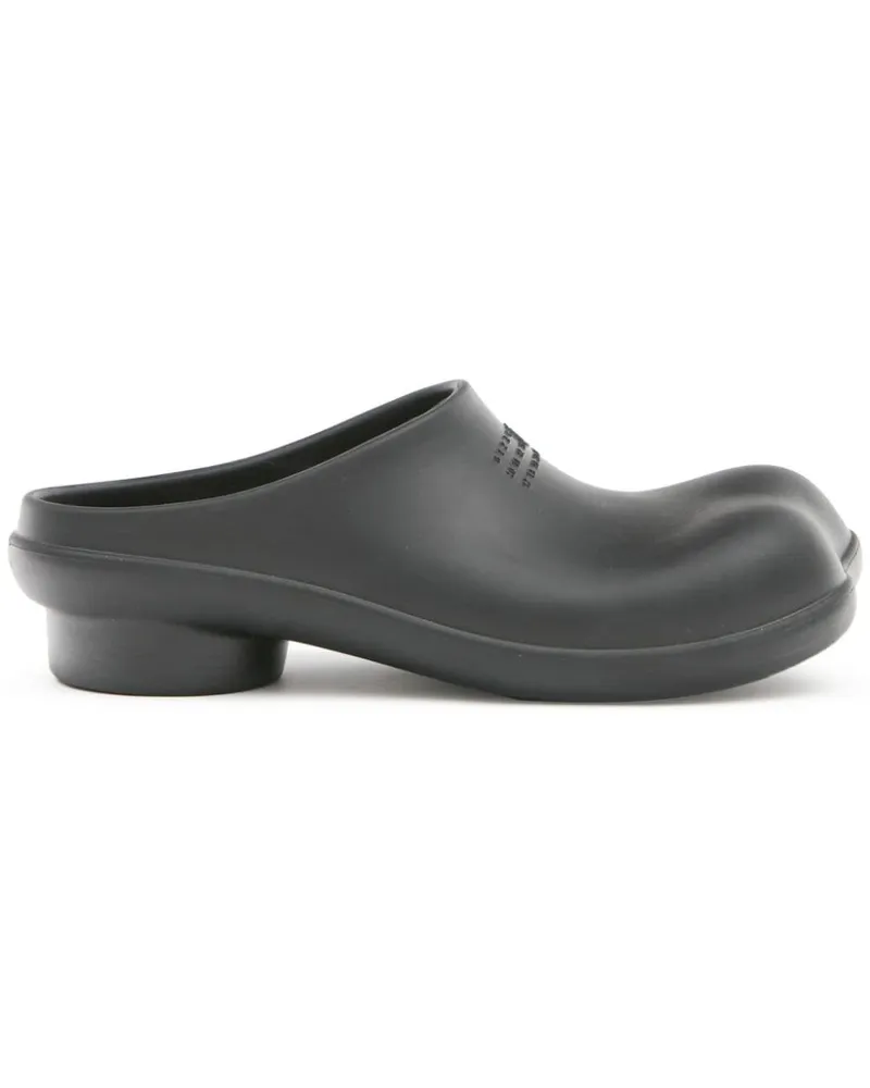 Maison Margiela Anatomic Slipper mit Nummern - Schwarz Schwarz