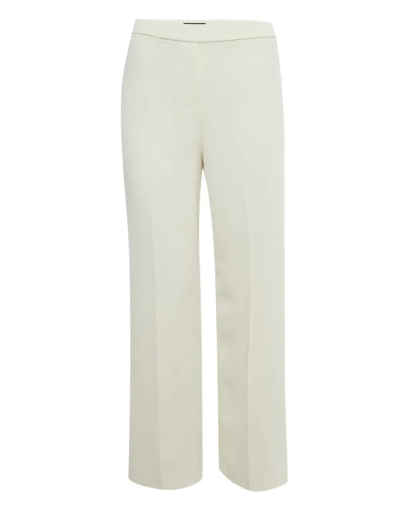 Theory straight-leg trousers - Nude Nude