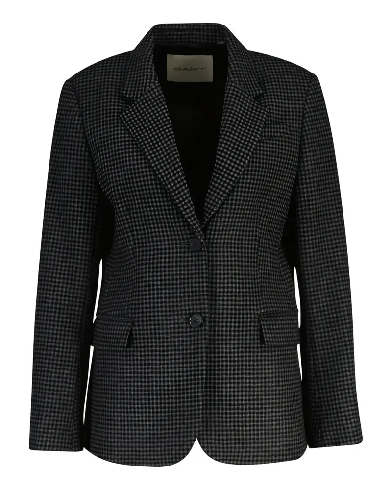 Gant Sakko mit Hahnentrittmuster - Grau Grau