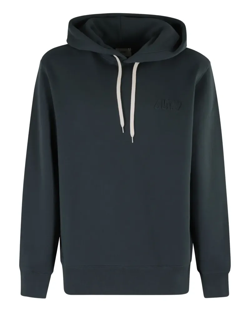 AUTRY Hoodie mit Logo-Stickerei - Blau Blau
