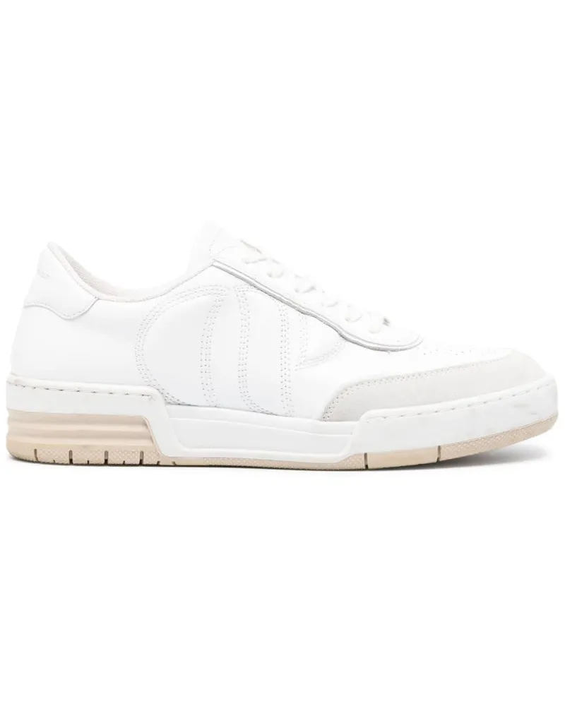 Claudie Pierlot Sneakers mit Logo-Stickerei Weiß