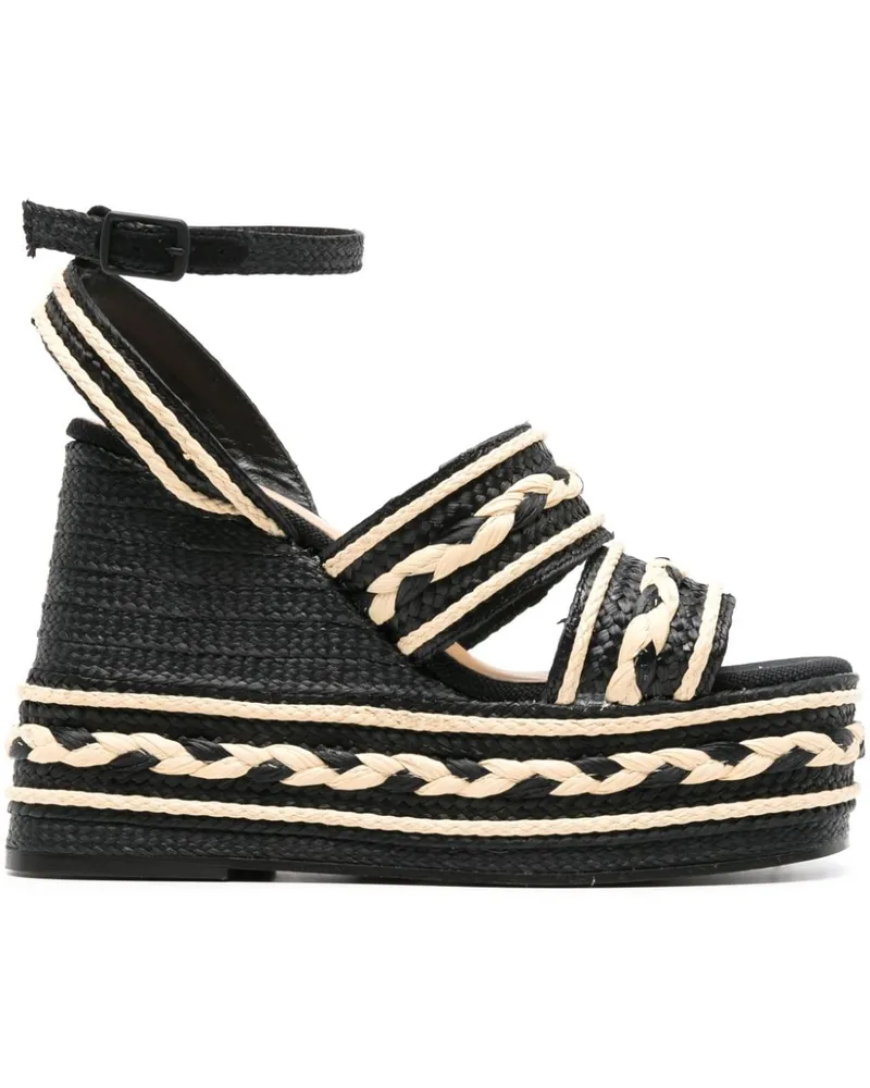 Castañer Fermina/198 Espadrilles 145mm Schwarz