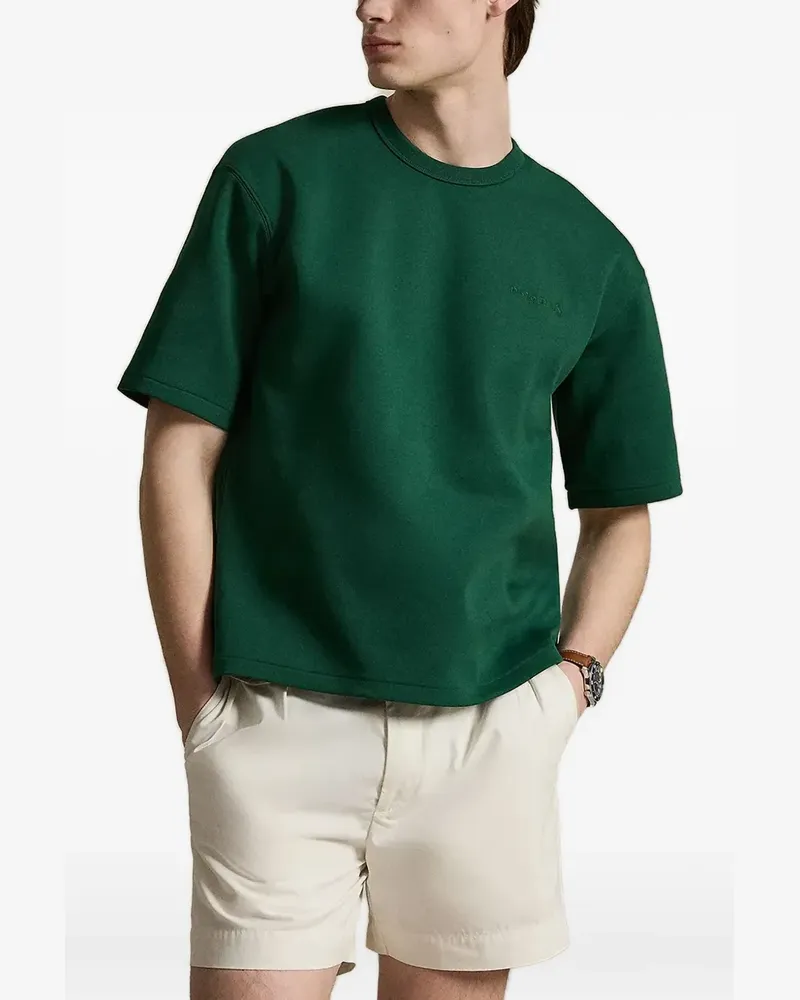 Ralph Lauren T-Shirt mit Logo-Stickerei - Grün Grün