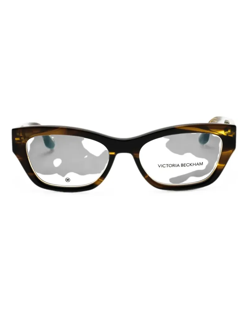 Victoria Beckham Brille mit Cat-Eye-Gestell - Schwarz Schwarz
