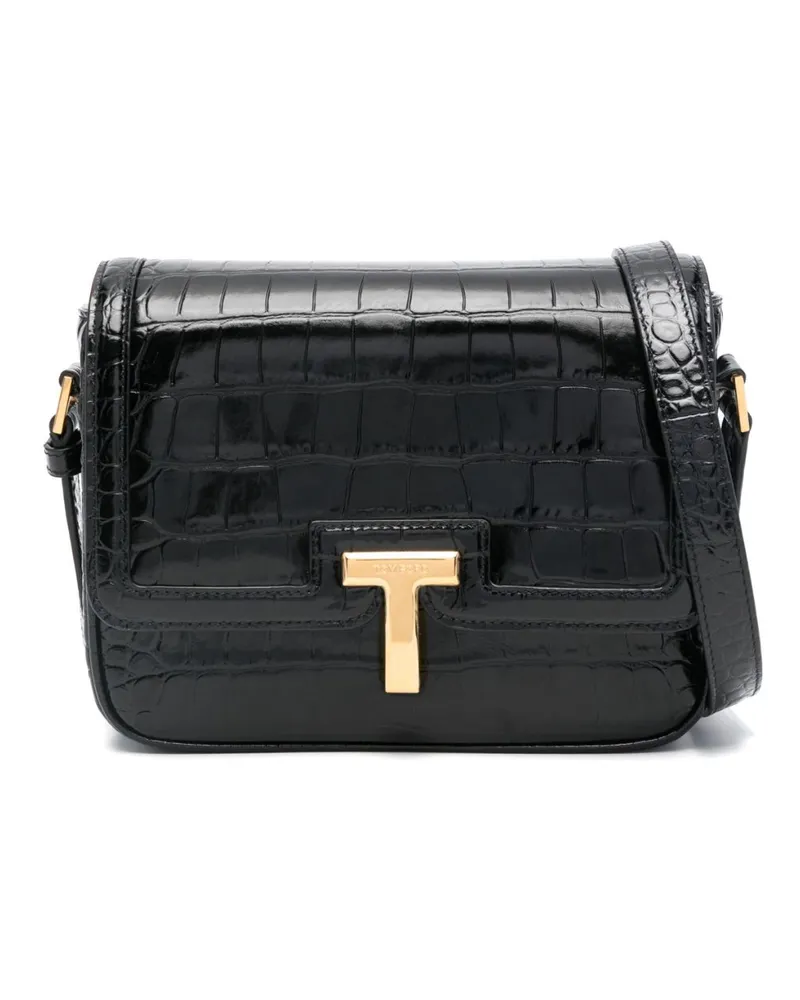 Tom Ford Kleine Wallis Schultertasche - Schwarz Schwarz