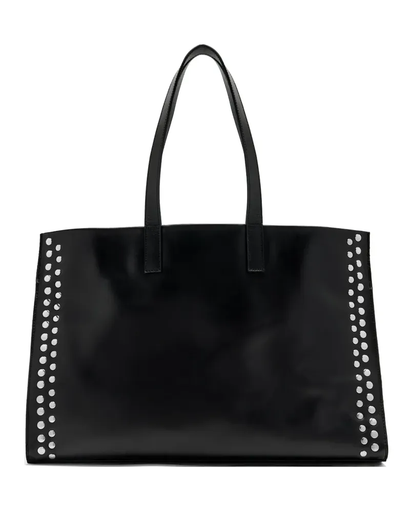 GIMAGUAS Tote Bag mit Nieten - Schwarz Schwarz