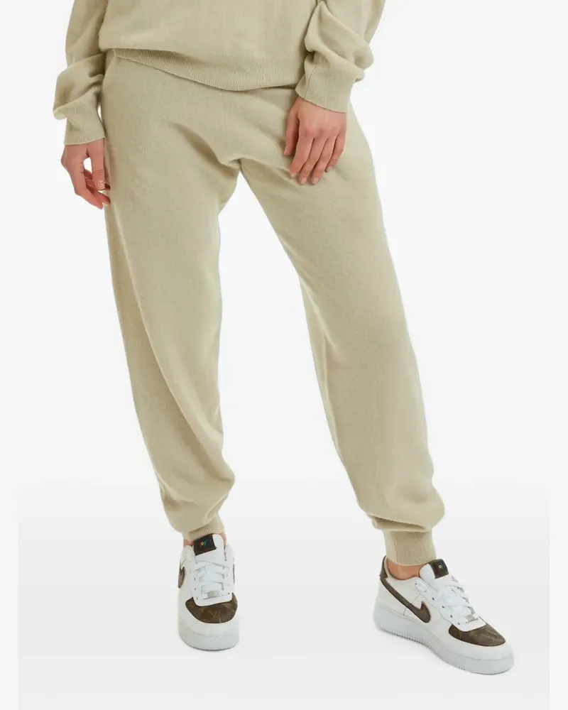 Frenckenberger Hotovelli cashmere track pants - Nude Nude