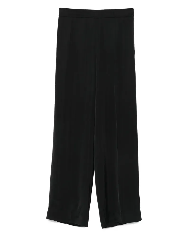 Jil Sander Hose mit Bügelfalten - Schwarz Schwarz
