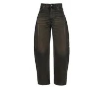 Klassische Ballonjeans - Grau