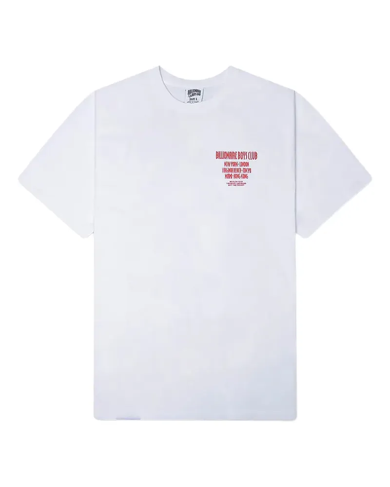 Billionaire Boys Club Outside SS Tee T-Shirt - Weiß Weiß
