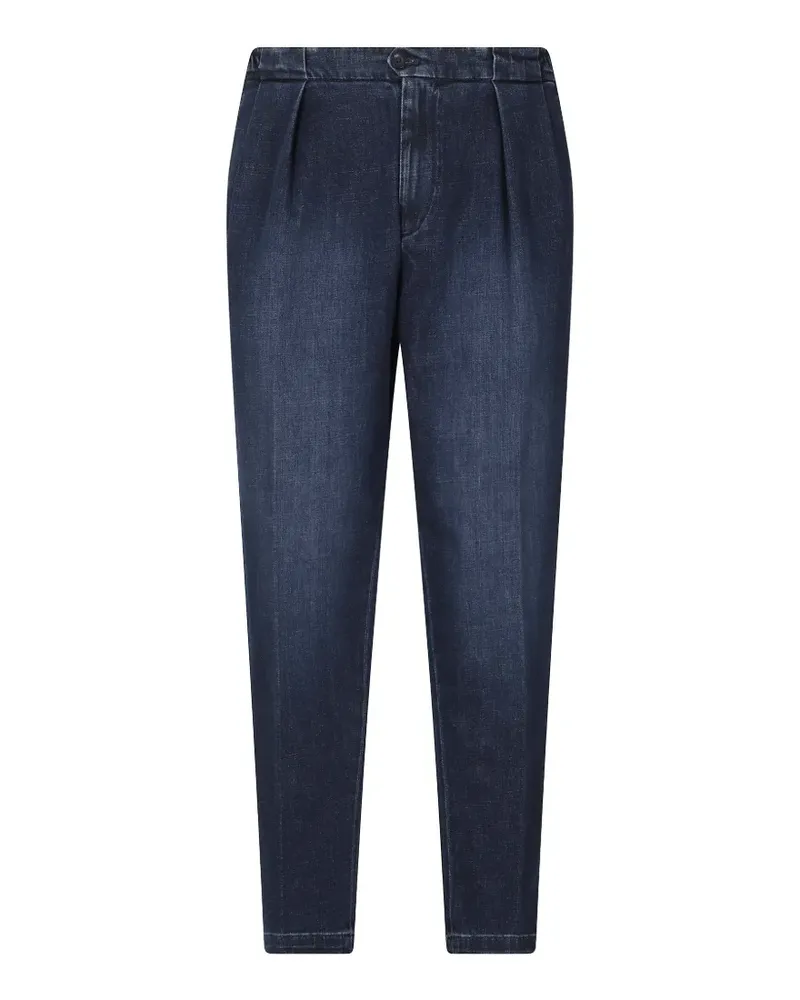 Briglia 1949 Portobello pleated jeans - Blau Blau