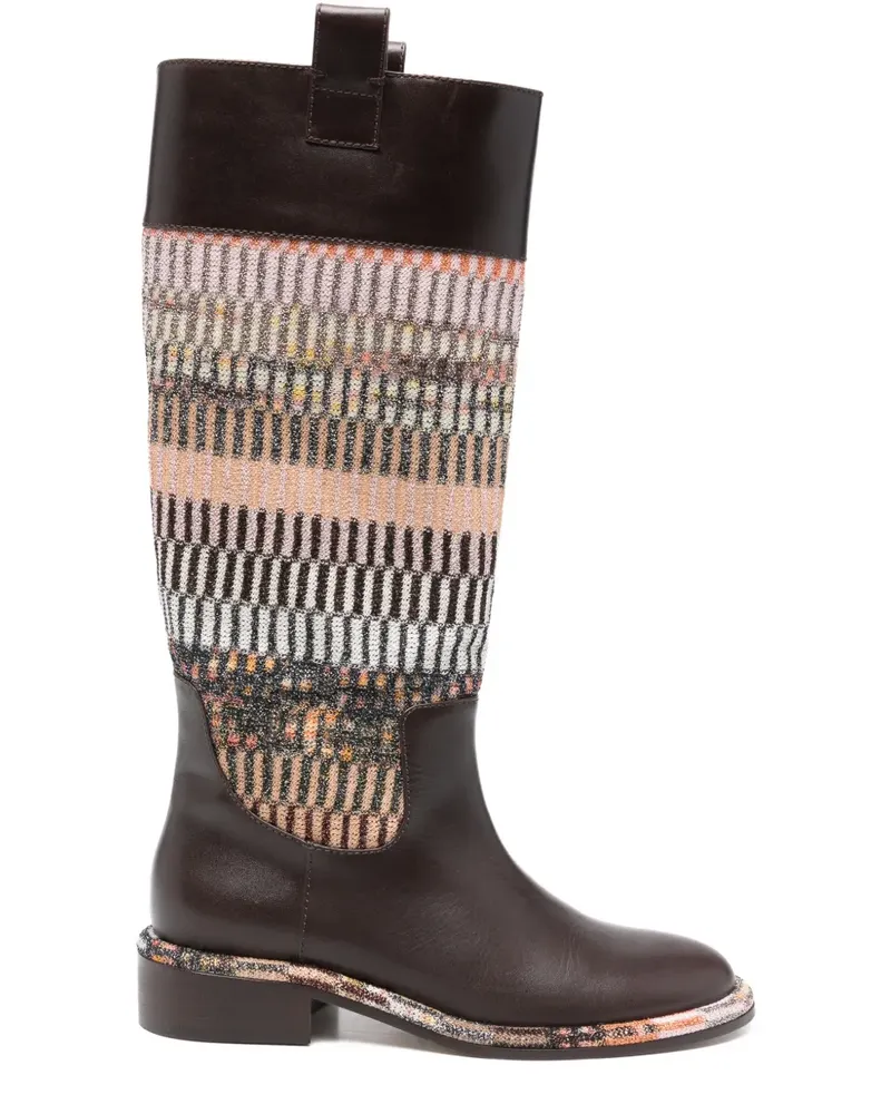 Missoni Clo panelled boots - Braun Braun