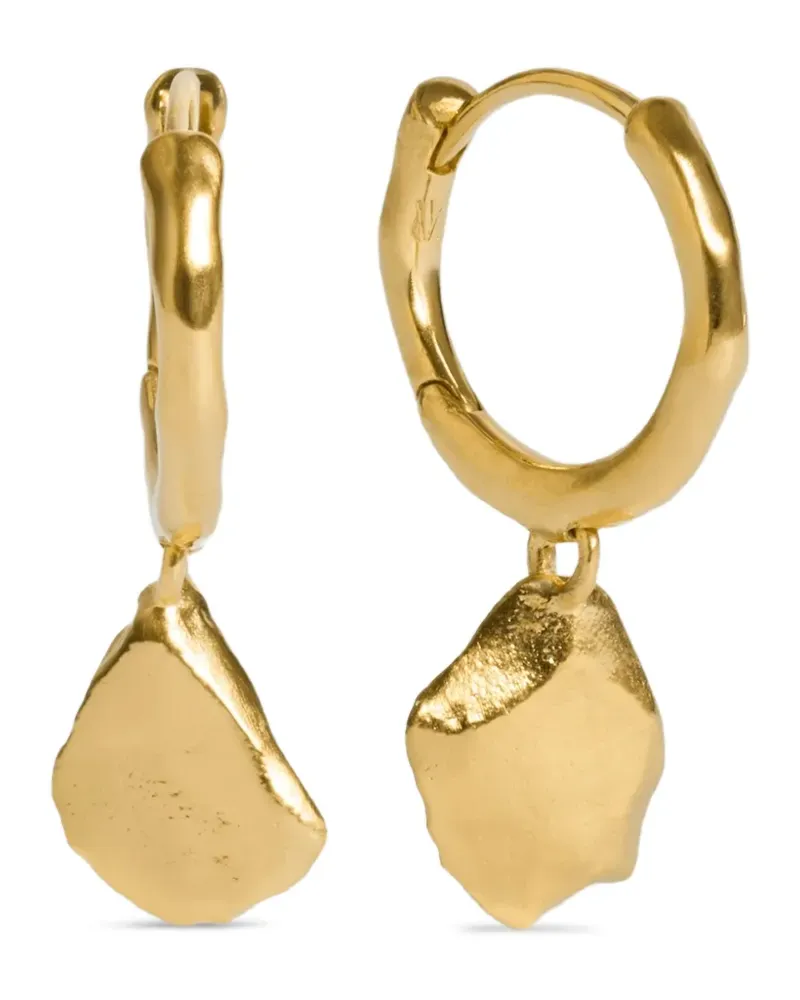 Monica Vinader Asymmetrische Fragments Ohrringe - Gold Gold