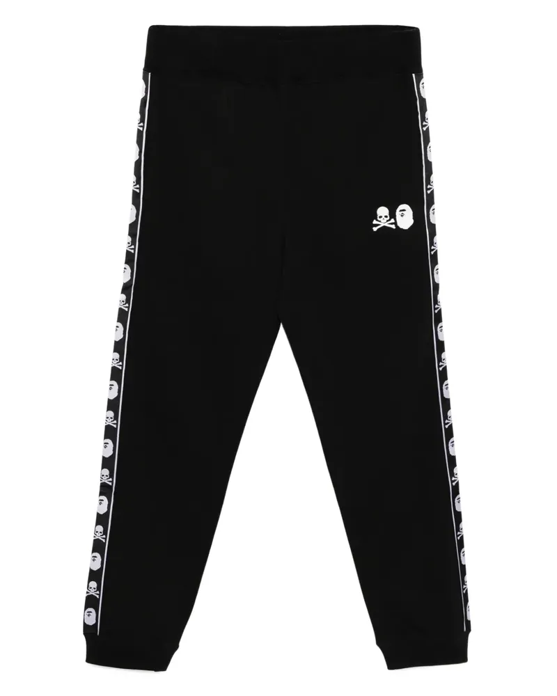 Mastermind Japan Hose mit Logo-Print - Schwarz Schwarz