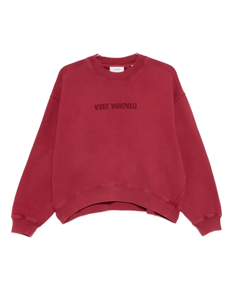 Axel Arigato logo-print sweatshirt - Rot Rot