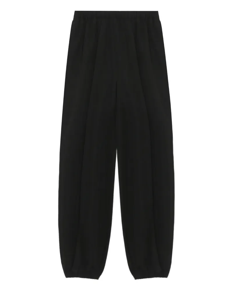 ENFÖLD Hose mit elastischen Bündchen - Schwarz Schwarz
