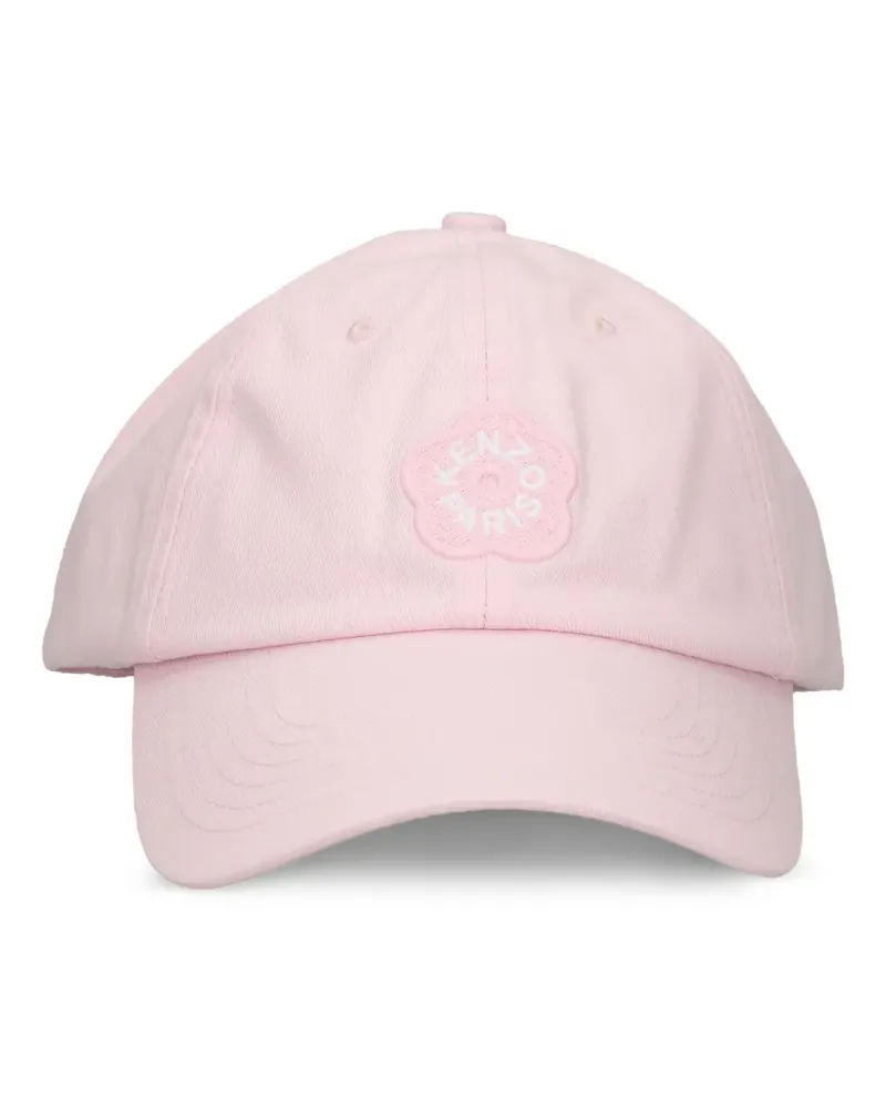 Kenzo Baseballkappe mit Blumen-Logo - Rosa Rosa
