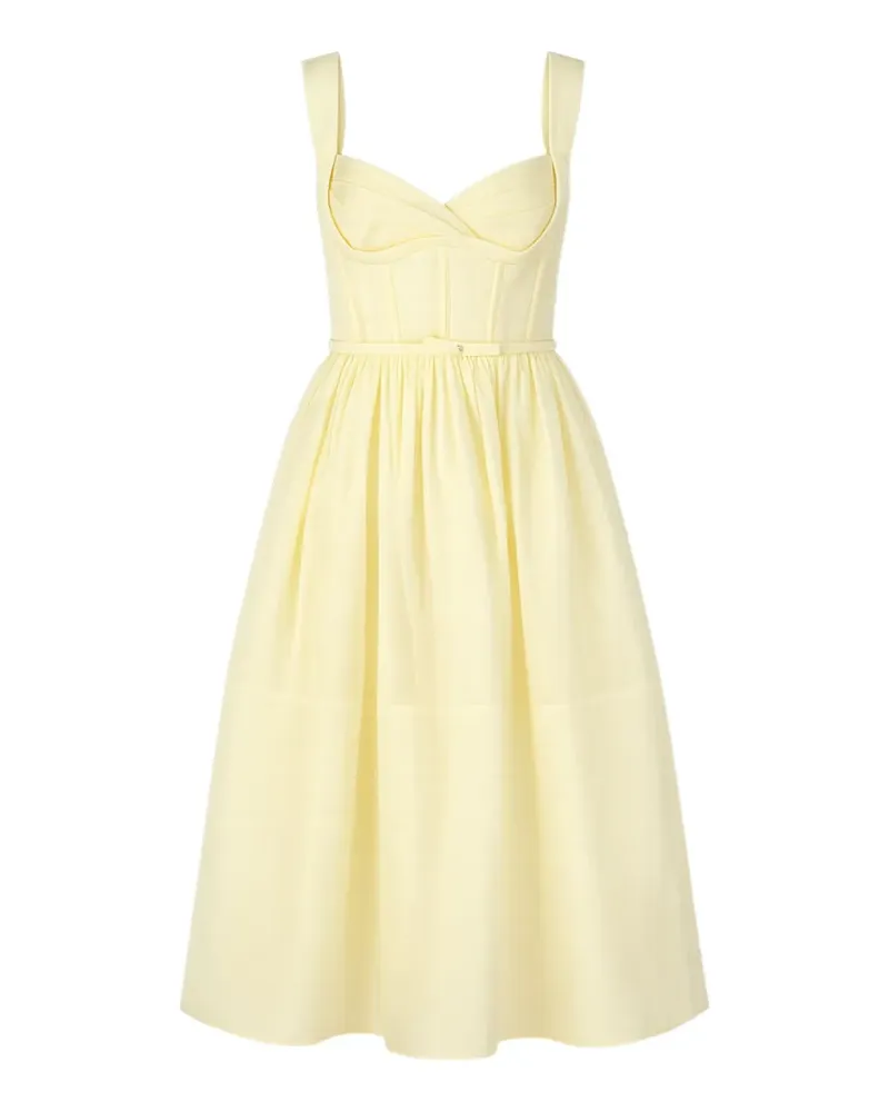 Zimmermann Picnic Kleid mit Schleifendetail - Gelb Gelb