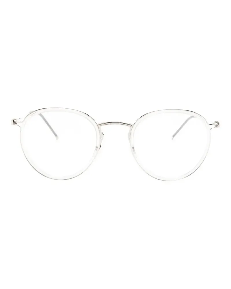 Oliver Peoples round-frame glasses - Grau Grau