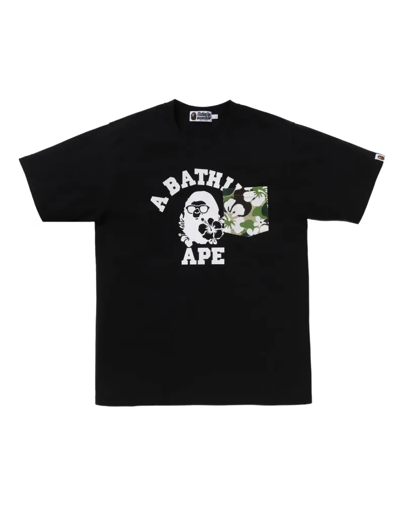 BAPE ABC Resort T-Shirt - Schwarz Schwarz