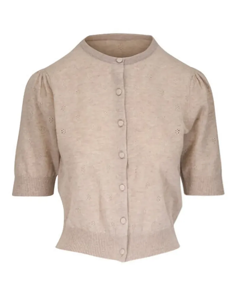 Citizens of humanity short-sleeve cardigan - Nude Nude
