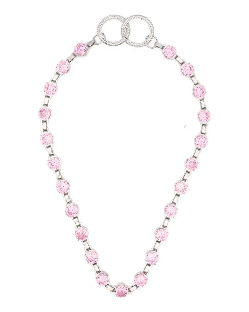 DARKAI Sissy crystal-embellished necklace - Silber Silber